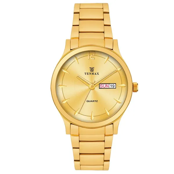 Aura_Quartz_3011_Day_Date_Black_Dial_Gold_Analog_Watch_For_Men