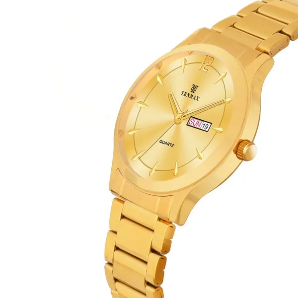Aura_Quartz_3011_Day_Date_Black_Dial_Gold_Analog_Watch_For_Men