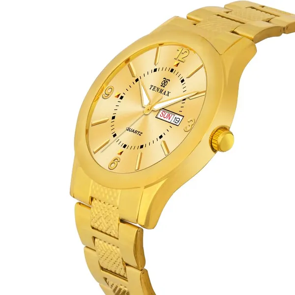 Aura_Quartz_3018_Day_Date_Black_Dial_Gold_Analog_Watch_For_Men