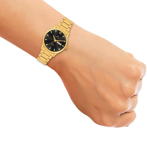 Aura_Quartz_3011_Day_Date_Black_Dial_Gold_Analog_Watch_For_Men