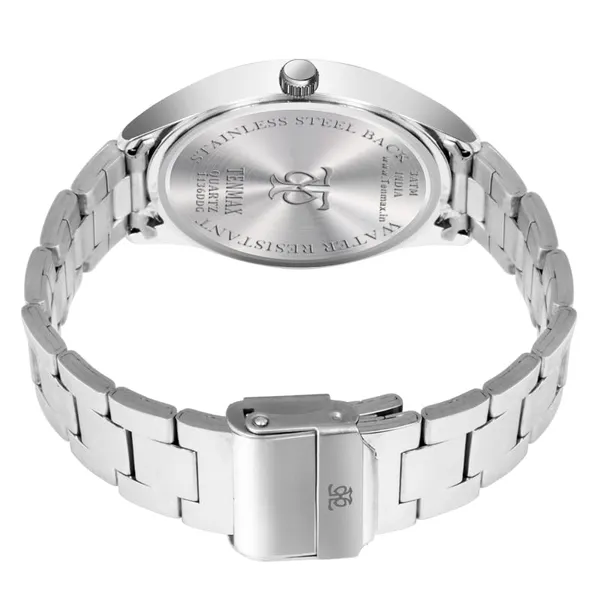 Dusto_Quartz_1136_Day_Date_Black_Dial_Steel_Analog_Watch_For_Men