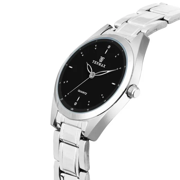 Quartz_3054_Elegant_Black_Dial