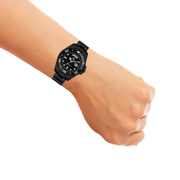 Submarine_6110_Men_S_Day_Date_Watch_All_Black_Stainless_Steel_Quartz_Water_Resistant_Men_S_Watch