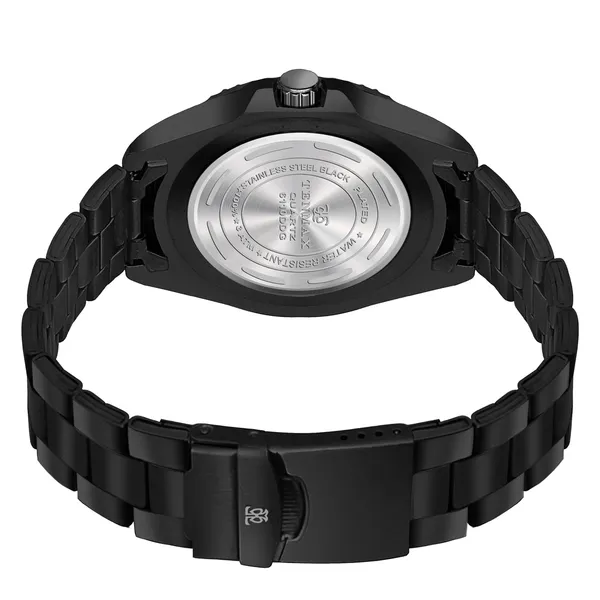 Submarine_6110_Men_S_Day_Date_Watch_All_Black_Stainless_Steel_Quartz_Water_Resistant_Men_S_Watch