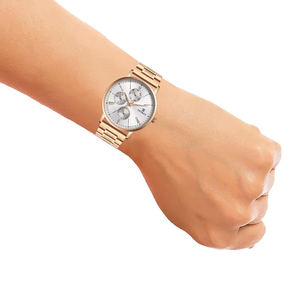 9100_Men_S_Luxury_Watch_Rose_Gold_Stainless_Steel_Multifunction_Analog_Quartz_Roman_Numeral_Dial_Water_Resistance_3_Atm_Day_Date_Display