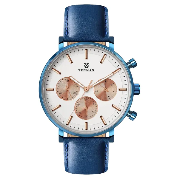 9034_Men_S_Multifunction_Quartz_Watch_Japanese_Vx9J_Movement_Luminous_Hands_Day_Date_Display_Leather_Strap_Metal_Strap_Options_Classic_Analog_Business_Casual_Watch_Navy_Blue_Black_Stainless_Steel