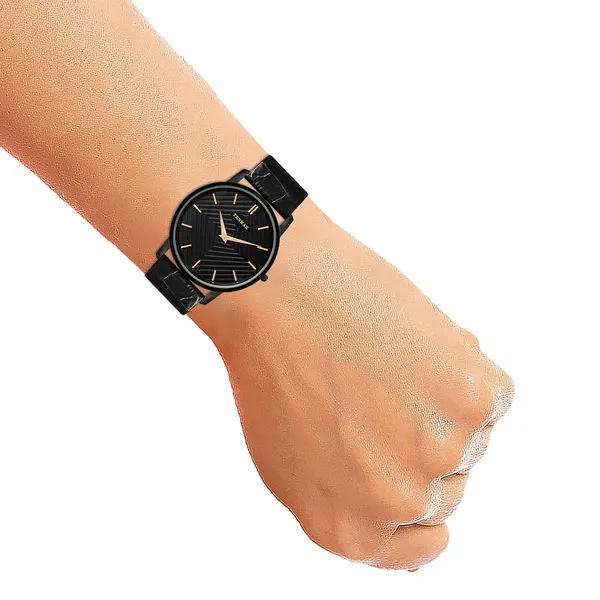 9041_Black_Metal_Quartz_Analog_Watch_For_Men_Slim_Stainless_Steel_Case_With_Black_Leather_Strap_Minimalist_Ultra_Thin_Design_Japanese_Movement_Casual_Formal_Wear