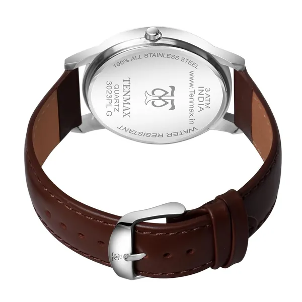 Quartz_3023_Men_S_Analog_Watch_Premium_Stainless_Steel_Case_Pure_Leather_Strap_Minimalist_Classic_Design_Japanese_Quartz_Movement_Casual_Formal_Wear