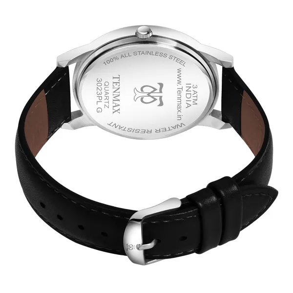 Quartz_3023_Men_S_Analog_Watch_Premium_Stainless_Steel_Case_Pure_Leather_Strap_Minimalist_Classic_Design_Japanese_Quartz_Movement_Casual_Formal_Wear