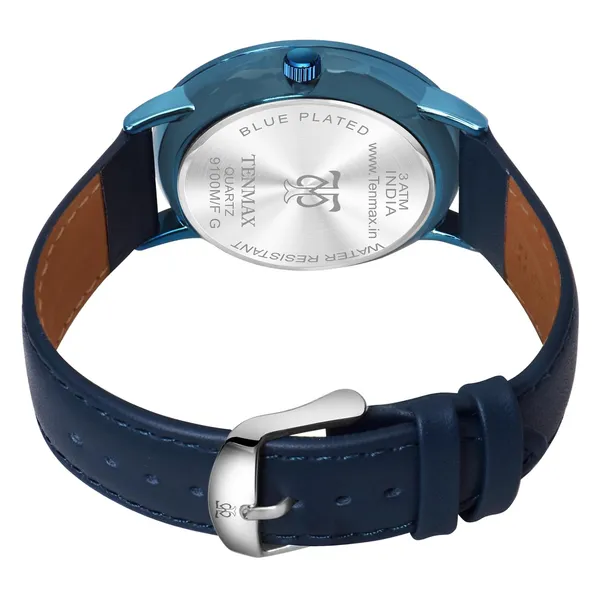 9100_Quartz_Blue_Multifunction_Analog_Watch_For_Men_Vx9J_Japanese_Muscle_Movement_Stainless_Steel_Case_Day_Date_24_Hour_Subdials_Stylish_Business_Casual_Wear