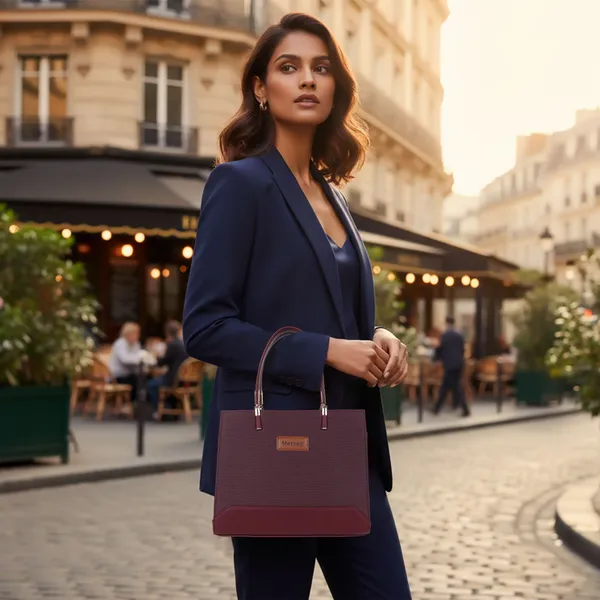 Maroon_Pu_Leatherette_Sling_Bag_Casual_Evening_Party_Formal_For_Women