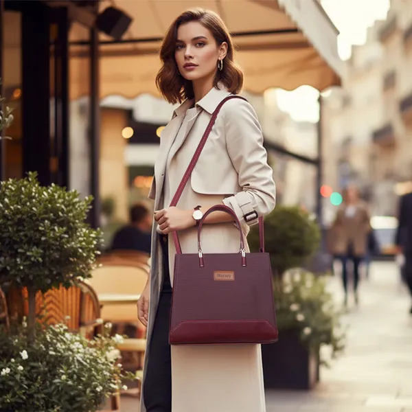Maroon_Pu_Leatherette_Sling_Bag_Casual_Evening_Party_Formal_For_Women