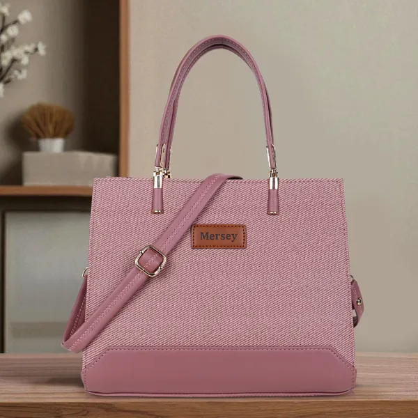Pink_Pu_Leatherette_Sling_Bag_Casual_Evening_Party_Formal_For_Women