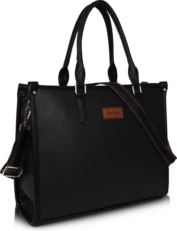 Black_Pu_Handbag_Formal_Casual_For_Women