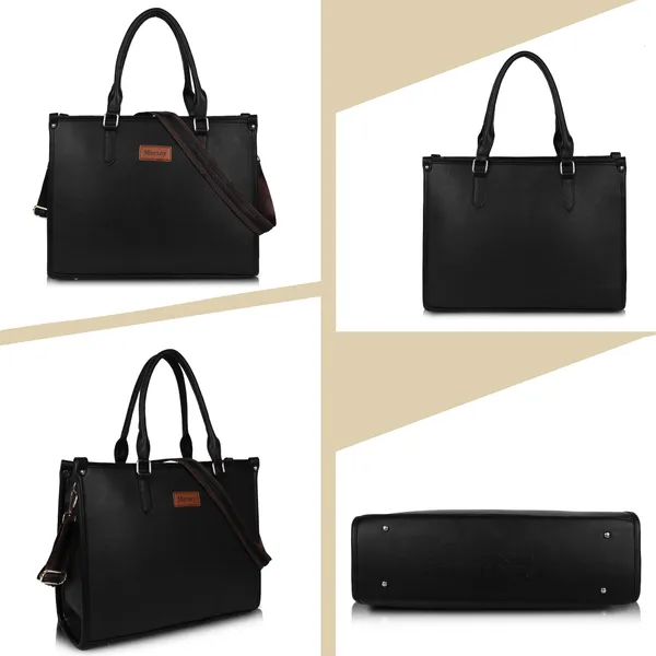 Black_Pu_Handbag_Formal_Casual_For_Women
