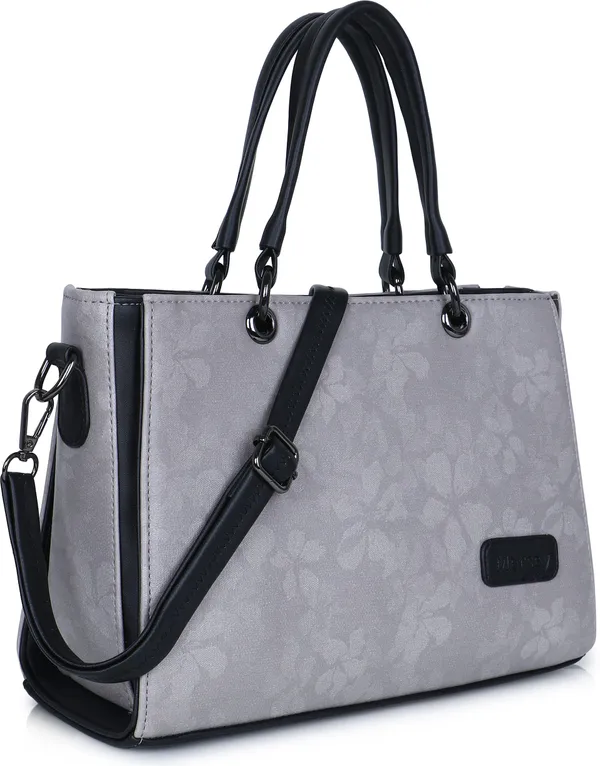 Grey_And_Black_Pu_Rexine_Sling_Bag_Casual_Evening_Party_Festive_Formal_Travel_For_Women
