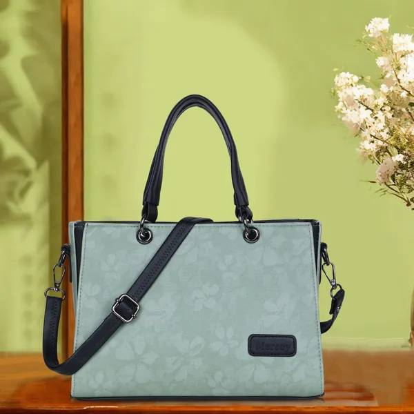 Green_And_Black_Pu_Rexine_Sling_Bag_Casual_Evening_Party_Festive_Formal_Travel_For_Women