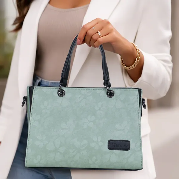Green_And_Black_Pu_Rexine_Sling_Bag_Casual_Evening_Party_Festive_Formal_Travel_For_Women