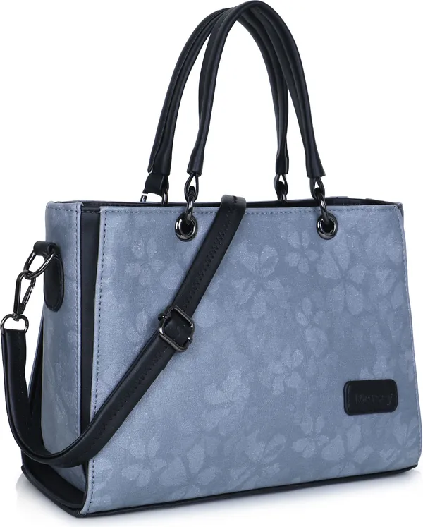 Sky_Blue_And_Black_Pu_Rexine_Sling_Bag_Casual_Evening_Party_Festive_Formal_Travel_For_Women