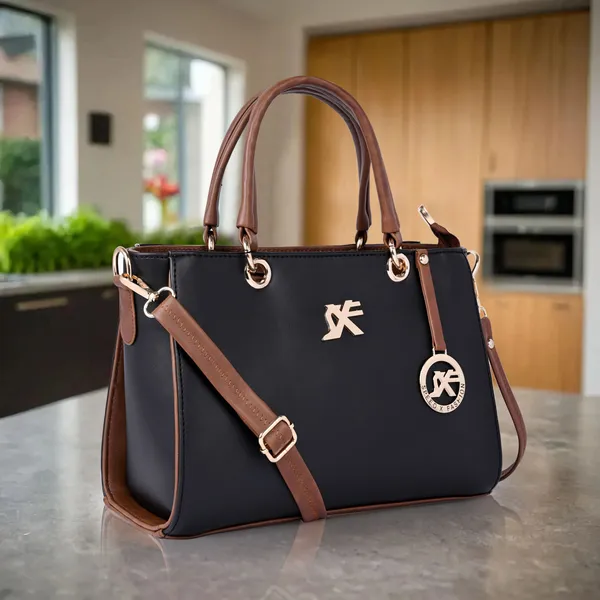 Black_Artificial_Leather_Sling_Bag_Casual_Evening_Party_Festive_Formal_For_Women