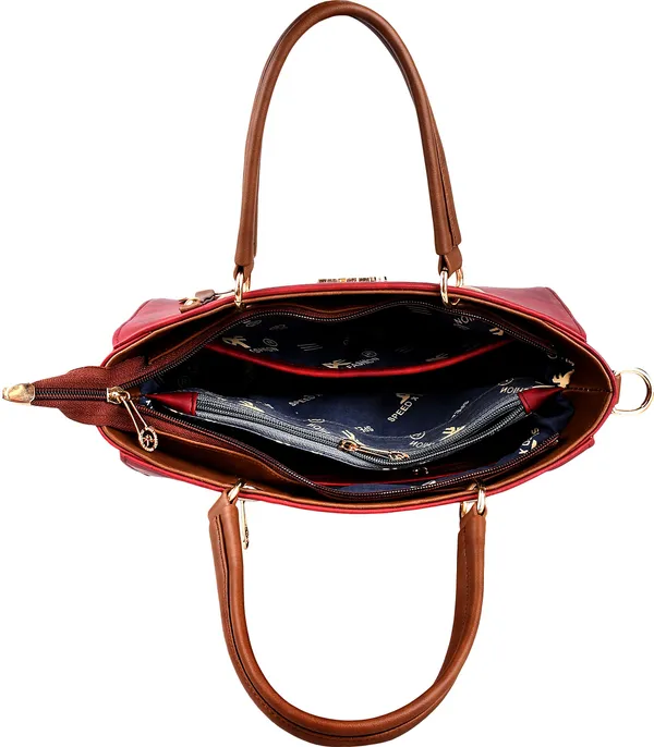Maroon_Artificial_Leather_Sling_Bag_Casual_Evening_Party_Festive_Formal_For_Women