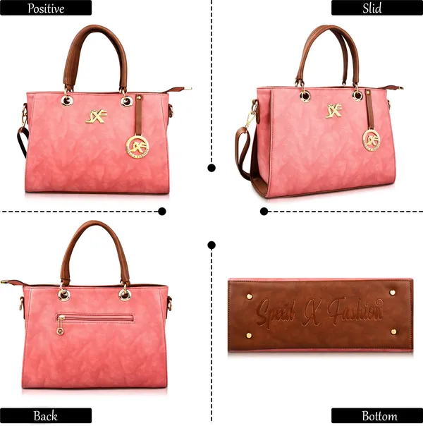 Pink_Artificial_Leather_Sling_Bag_Casual_Evening_Party_Festive_Formal_For_Women