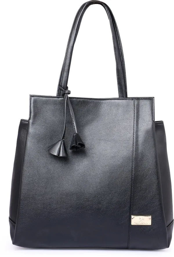 Black_Pu_Hand_Held_Bag_Casual_For_Women