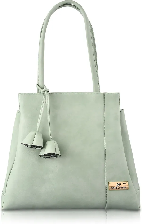 Green_Pu_Hand_Held_Bag_Casual_For_Women