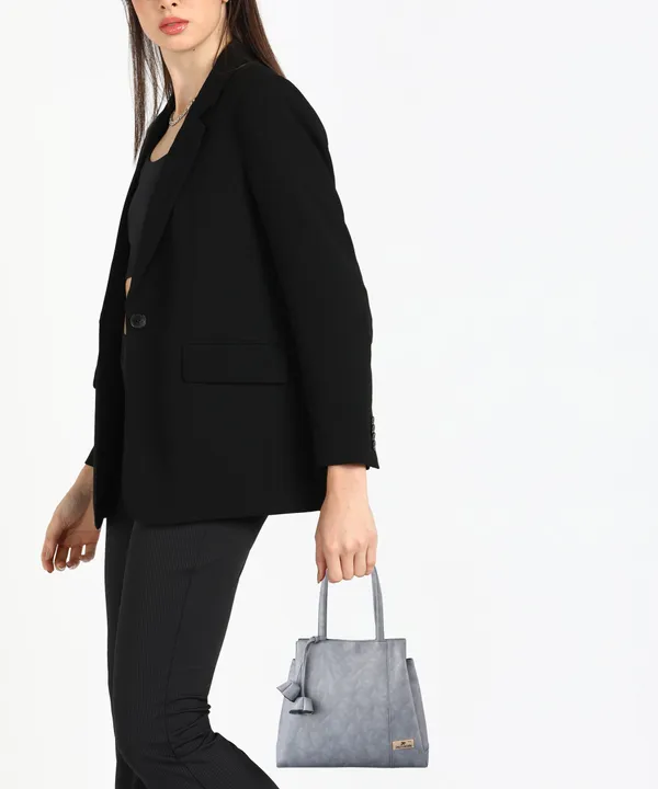 Grey_Pu_Hand_Held_Bag_Casual_For_Women