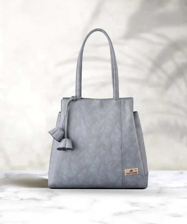 Grey_Pu_Hand_Held_Bag_Casual_For_Women