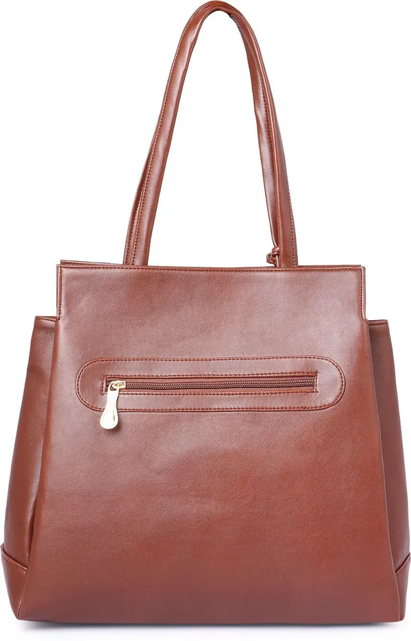 Brown_Pu_Hand_Held_Bag_Casual_For_Women