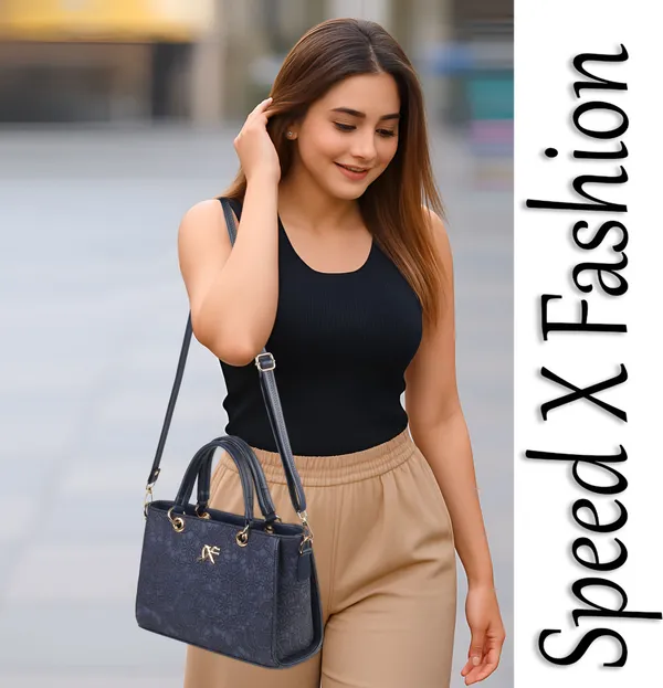 Blue_Artificial_Leather_Sling_Bag_Casual_Evening_Party_Festive_Formal_For_Women