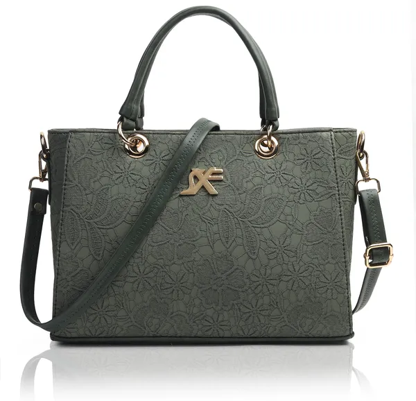 Green_Artificial_Leather_Sling_Bag_Casual_Evening_Party_Festive_Formal_For_Women