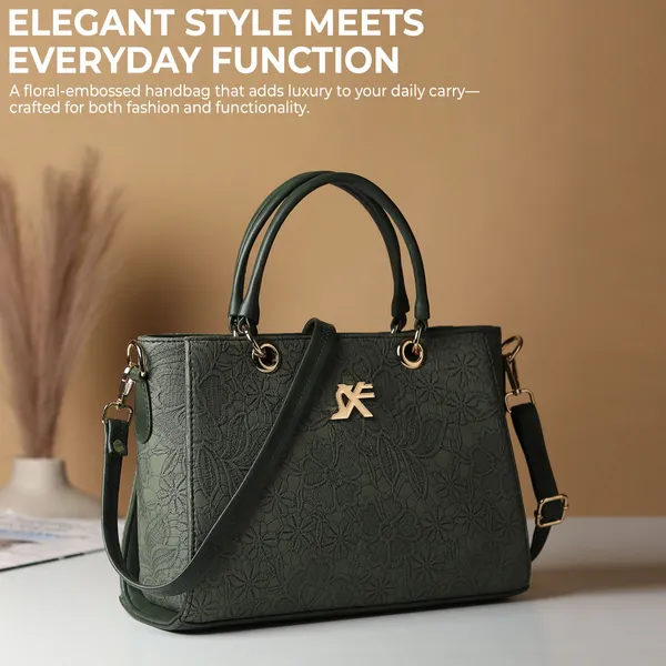 Green_Artificial_Leather_Sling_Bag_Casual_Evening_Party_Festive_Formal_For_Women