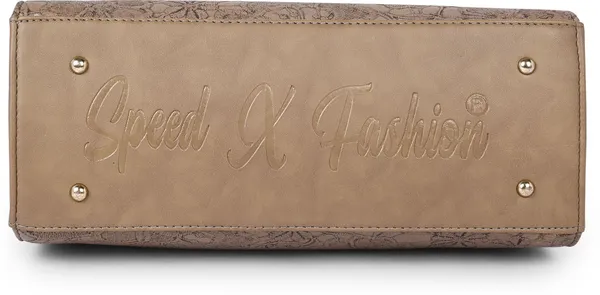 Khaki_Artificial_Leather_Sling_Bag_Casual_Evening_Party_Festive_Formal_For_Women