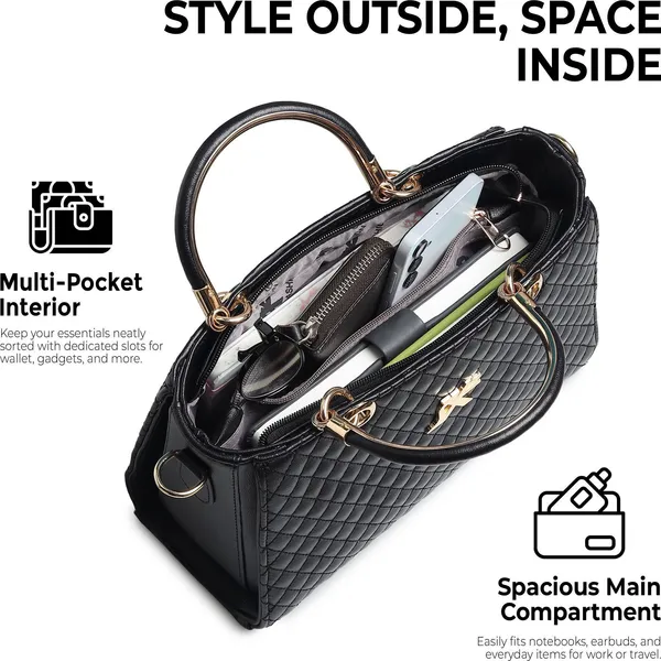 Black_Artificial_Leather_Handbag_Casual_Formal_Festive_For_Women