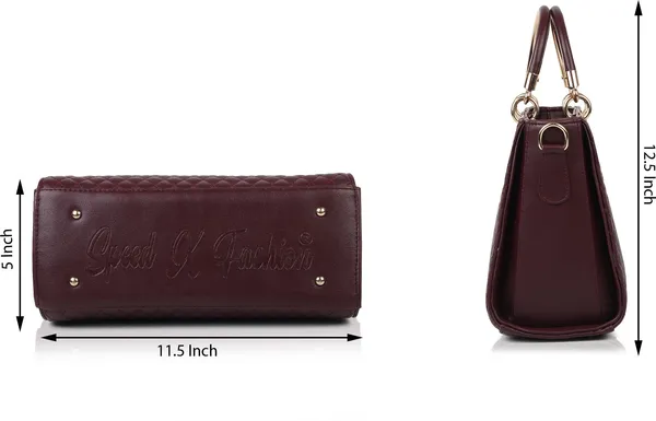 Maroon_Artificial_Leather_Handbag_Casual_Formal_Festive_For_Women