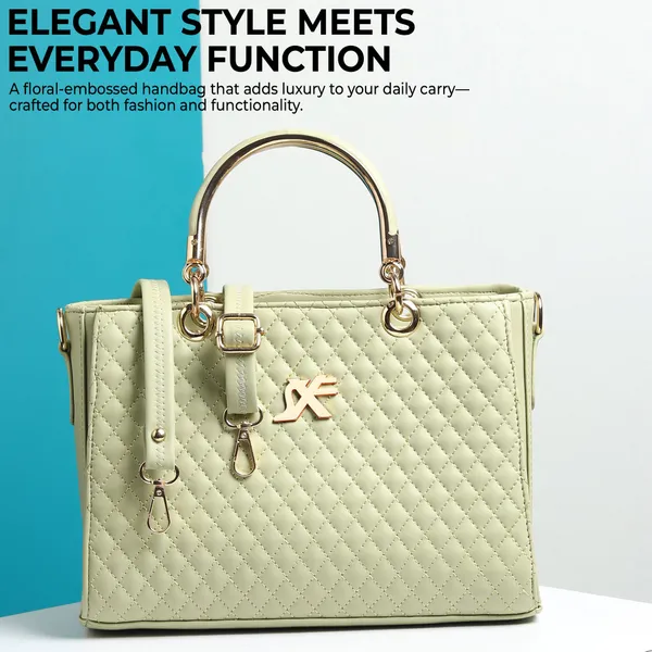Green_Artificial_Leather_Handbag_Casual_Formal_Festive_For_Women