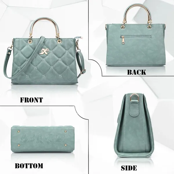 Green_Pu_Artificial_Leather_Sling_Bag_Casual_For_Women
