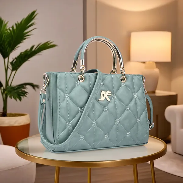 Green_Pu_Artificial_Leather_Sling_Bag_Casual_For_Women