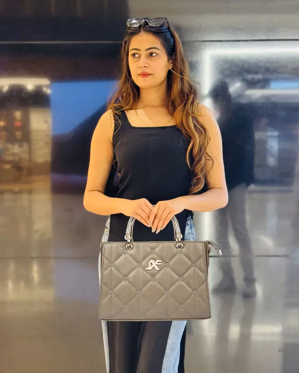 Khaki_Pu_Artificial_Leather_Sling_Bag_Casual_For_Women