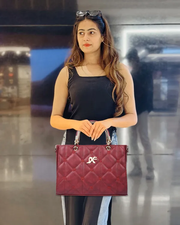 Maroon_Pu_Artificial_Leather_Sling_Bag_Casual_For_Women