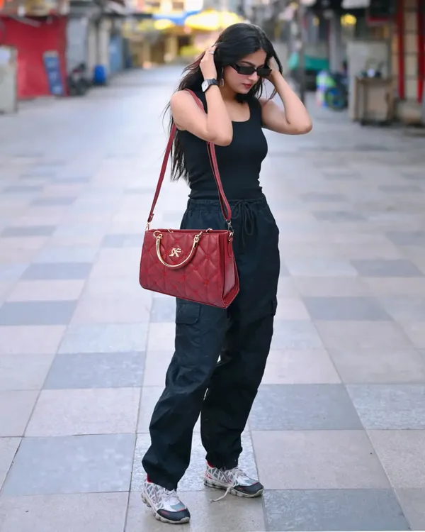 Maroon_Pu_Artificial_Leather_Sling_Bag_Casual_For_Women