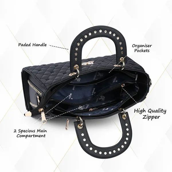 Black_Pu_Artificial_Leather_Handbag_Casual_For_Women