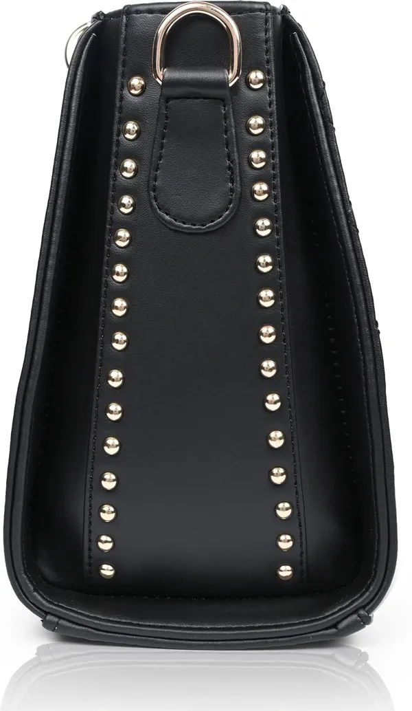 Black_Pu_Artificial_Leather_Handbag_Casual_For_Women
