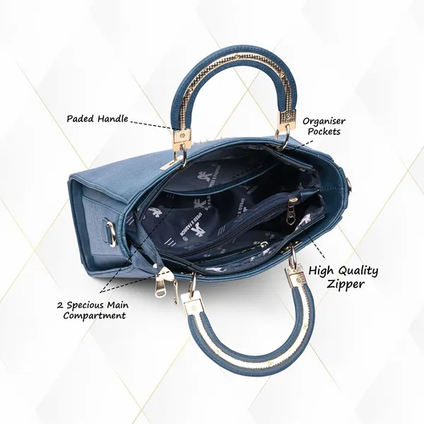 Blue_Pu_Artificial_Leather_Sling_Bag_Casual_For_Women