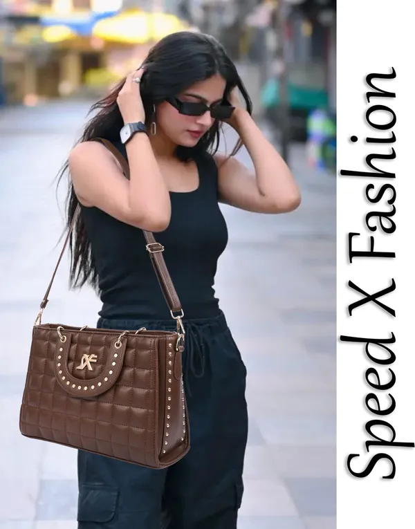 Brown_Pu_Artificial_Leather_Sling_Bag_Casual_For_Women