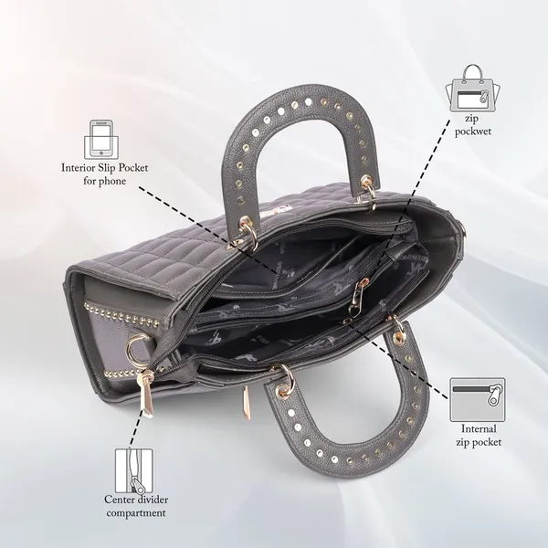 Grey_Pu_Artificial_Leather_Sling_Bag_Casual_For_Women