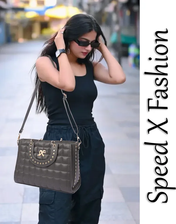 Grey_Pu_Artificial_Leather_Sling_Bag_Casual_For_Women