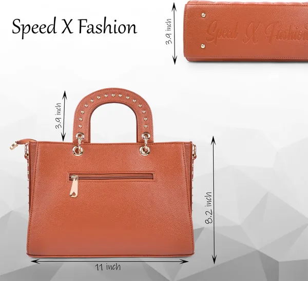 Tan_Pu_Artificial_Leather_Sling_Bag_Casual_For_Women